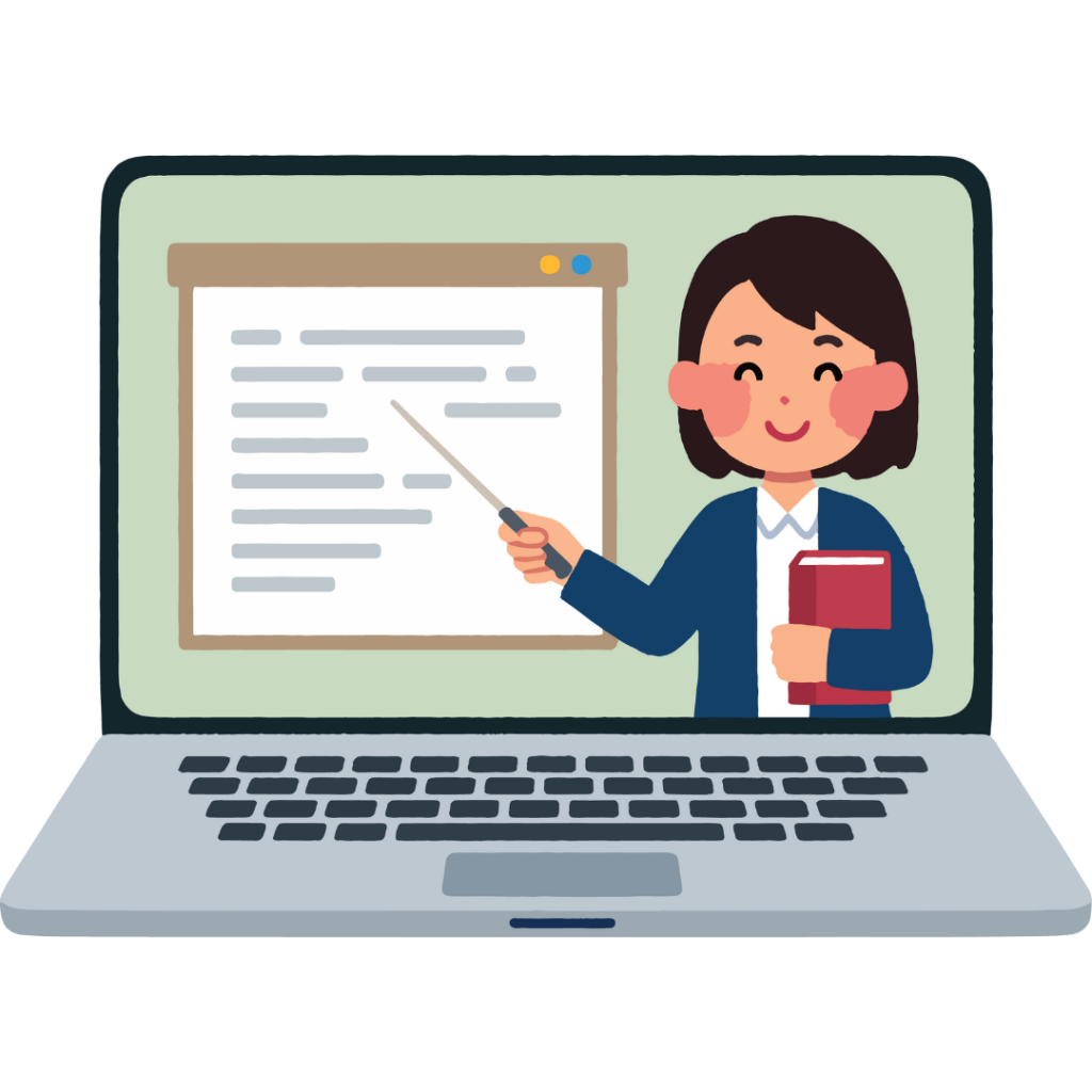 online lessons image cute and minimal